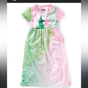 WICKED 2T Toddler Green and Pink Star Dress!!